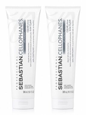 Sebastian Cellophanes Clear Shine Color Revitalizer 300ml 10.1 fl oz Duo